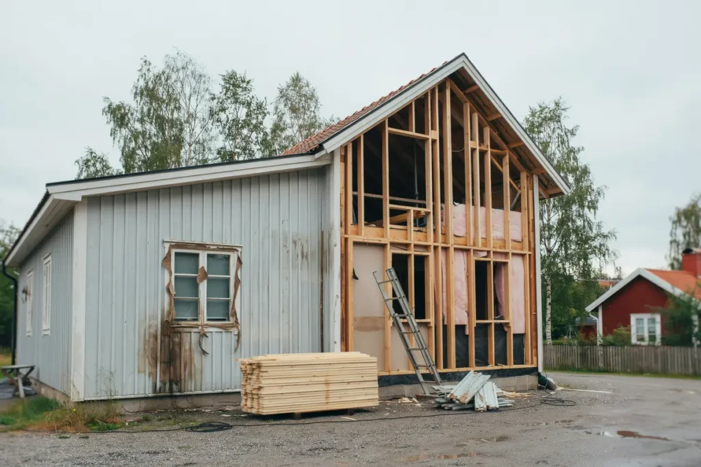 byta panel p huset tecken p r ta r tt virke och smart planering f r ett h llbart resultat