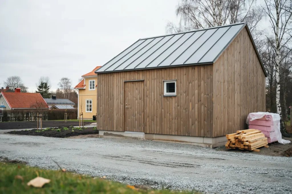 garagebygge p tomten bygglov grund materialval och kostnader att r kna med